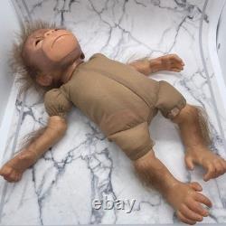 Ashton Drake Little Jala Silicone Orangutan with Box COA