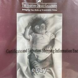 Ashton Drake Little Jala Silicone Orangutan with Box COA