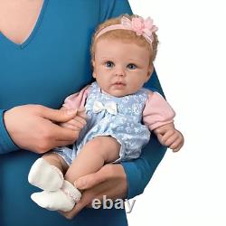 Ashton Drake Little Livie Lifelike TrueTouch Silicone Realistic Baby Doll 19