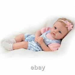 Ashton Drake Little Livie Lifelike TrueTouch Silicone Realistic Baby Doll 19