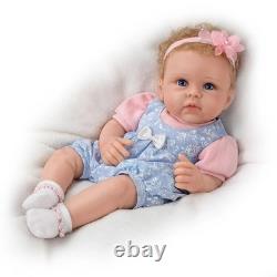 Ashton Drake Little Livie Lifelike TrueTouch Silicone Realistic Baby Doll 19