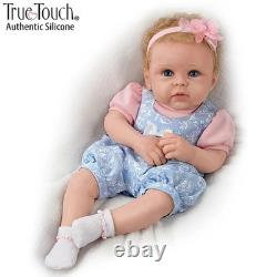 Ashton Drake Little Livie Lifelike TrueTouch Silicone Realistic Baby Doll 19