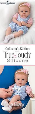 Ashton Drake Little Livie True Touch Silicone 19'' Baby Doll New