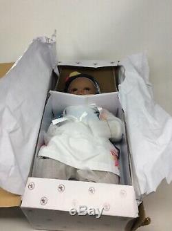 Ashton Drake Little & Lovely Gabrielle Baby Doll TrueTouch Silicone Box Damage