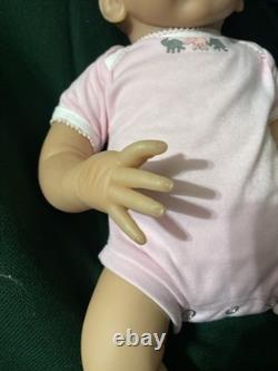 Ashton Drake Little Peanut reborn baby doll girl cloth body hand-rooted hair Cer