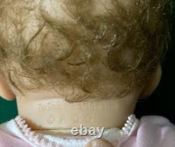 Ashton Drake Little Peanut reborn baby doll girl cloth body hand-rooted hair Cer