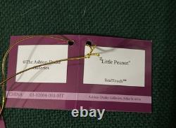 Ashton Drake Little Peanut reborn baby doll girl cloth body hand-rooted hair Cer