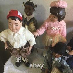 Ashton Drake Little Rascals Porcelain Doll Set