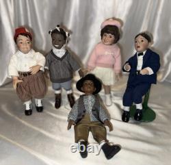 Ashton Drake Little Rascals Porcelain Doll Set Alfalfa