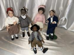Ashton Drake Little Rascals Porcelain Doll Set Alfalfa
