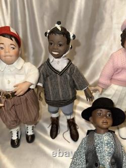 Ashton Drake Little Rascals Porcelain Doll Set Alfalfa