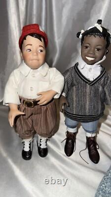 Ashton Drake Little Rascals Porcelain Doll Set Alfalfa