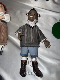 Ashton Drake Little Rascals Porcelain Doll Set Alfalfa