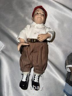 Ashton Drake Little Rascals Porcelain Doll Set Alfalfa