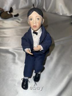 Ashton Drake Little Rascals Porcelain Doll Set Alfalfa