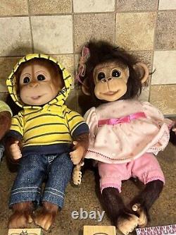 Ashton Drake Lot Monkey Chimp Lot Therapy Doll Vintage Realistic Lifelike