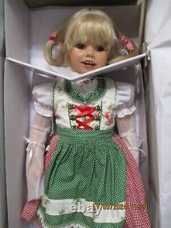 Ashton Drake Louisa Child Doll In Bavarian Costume by Monika Peter-Leicht