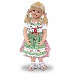 Ashton Drake Louisa Child Doll In Bavarian Costume by Monika Peter-Leicht