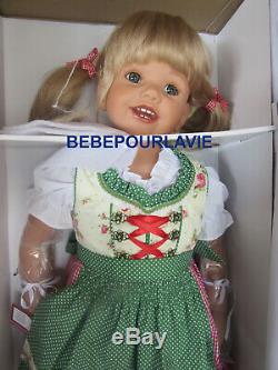 Ashton Drake Louisa Child Doll In Bavarian Costume by Monika Peter-Leicht