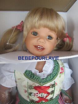 Ashton Drake Louisa Child Doll In Bavarian Costume by Monika Peter-Leicht