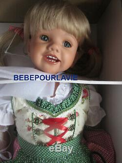 Ashton Drake Louisa Child Doll In Bavarian Costume by Monika Peter-Leicht