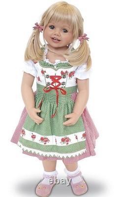 Ashton Drake Louisa Child Doll In Bavarian Costume by Monika Peter-Leicht NWOB