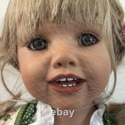 Ashton Drake Louisa Child Doll In Bavarian Costume by Monika Peter-Leicht NWOB