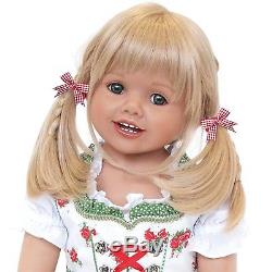 Ashton Drake Louisa Lifelike Child Doll by Monika Peter-Leicht Bavarian NEW