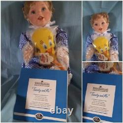 Ashton Drake Louise Tierney Looney Toons Tweety and Me New in Box COA