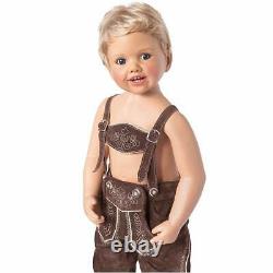 Ashton Drake Luis Boy Child Doll In Bavarian Costume by Monika Peter-Leicht