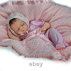 Ashton-Drake Lullaby Baby Doll Handcrafted Realistic Doll by Myra Garza 18