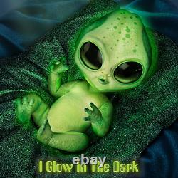 Ashton Drake Lumina Alien Baby Doll with Glow-In-The-Dark Vinyl Skin 16