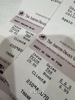 Ashton Drake M&M's lot of 11 silicon baby dolls 6 2009 melts in your heart