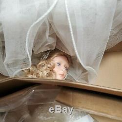 Ashton Drake MELODY Porcelain Bride Doll, Cindy McClure, COA Appears New in Box