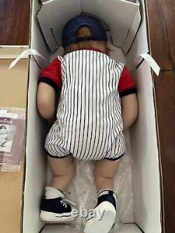 Ashton Drake MICHAEL LITTLE SLUGGER BASEBALL LIFELIKE BABY BOY DOLL