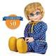 Ashton Drake MRS. BEASLEY 20'' Talking Doll 11 Family Affair Phrases Cheryl Ladd