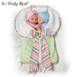 Ashton-Drake Madison and Mason Baby Doll Set by Donna Lee