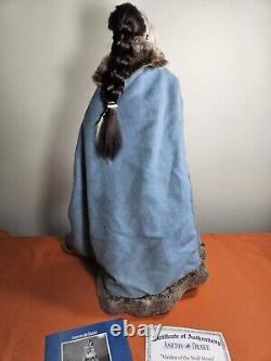 Ashton Drake Maiden Of The Wolf Moon Native Doll Cape Lights Up Collectible