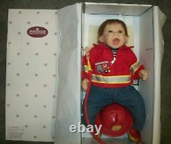 Ashton Drake Marc The Little Firefighter Lifelike Baby Boy Doll