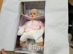 Ashton Drake Marissa May Perfect In Pink Annika Lifelike Baby Girl Doll NOT USED