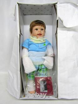 Ashton Drake Mason's First Steps Walking Child Doll withCOA Tested