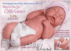 Ashton Drake May God Bless You, Little Grace Anatomically correct baby Doll