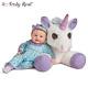 Ashton-Drake Mia Baby Doll And Sparkle Plush Unicorn Set by Violet Parker