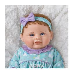 Ashton-Drake Mia Baby Doll And Sparkle Plush Unicorn Set by Violet Parker