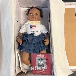 Ashton Drake Michelle Obama Real Life Baby Doll'Always Stay True' Brand New