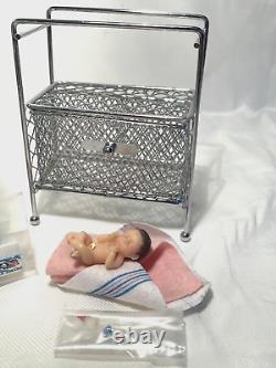 Ashton Drake Micro Miracles 1.5 Sculpted Miniature Baby Dolls Blessed Wee Ones