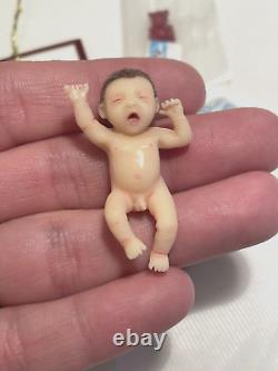 Ashton Drake Micro Miracles 1.5 Sculpted Miniature Baby Dolls Blessed Wee Ones