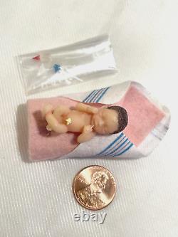 Ashton Drake Micro Miracles 1.5 Sculpted Miniature Baby Dolls Blessed Wee Ones