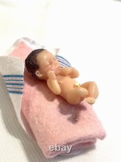 Ashton Drake Micro Miracles 1.5 Sculpted Miniature Baby Dolls Blessed Wee Ones