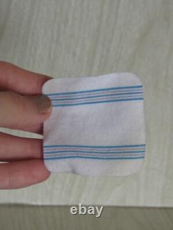 Ashton Drake Micro Miracles Baby Evan Mini Metal Bassinet Barbie Baby Towel
